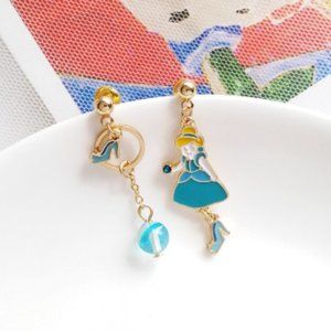 🍏50% OFF/3+...Asymmetrical Cinderella Dangle Earrings